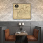 HomeRoots 24" x 28" Map of Kentucky Mammoth Cave Vintage Poster Wall Art