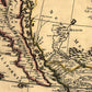HomeRoots 24" x 28" Map of North America c1685 Vintage Poster Wall Art