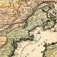 HomeRoots 24" x 28" Vintage 1718 Map of New France
