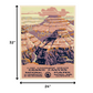 HomeRoots 24" x 32" Grand Canyon c1938 Vintage Travel Poster Wall Art