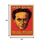 HomeRoots 24" x 32" Houdini Master of Mystery Vintage Magic Poster Wall Art