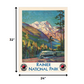 HomeRoots 24" x 32" Rainier National Park c1920s Vintage Travel Poster Wall Art
