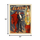 HomeRoots 24" x 32" The Incomparable Albini Vintage Magic Poster Wall Art