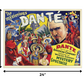 HomeRoots 24" x 32" The Mysterious Dante Vintage Magic Poster Wall Art