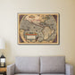 HomeRoots 24" x 32" Vintage 1598 Map of the Americas Wall Art