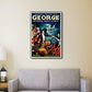 HomeRoots 24" x 36" George the Supreme Master Vintage Magic Poster Wall Art