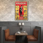 HomeRoots 24" x 36" Houdini Handcuff King Vintage Magic Poster Wall Art