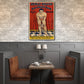 HomeRoots 24" x 36" Houdini in Handcuffs Vintage Magic Poster Wall Art