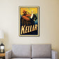 HomeRoots 24" x 36" Kellar Drinks with the Devil Vintage Magic Poster Wall Art