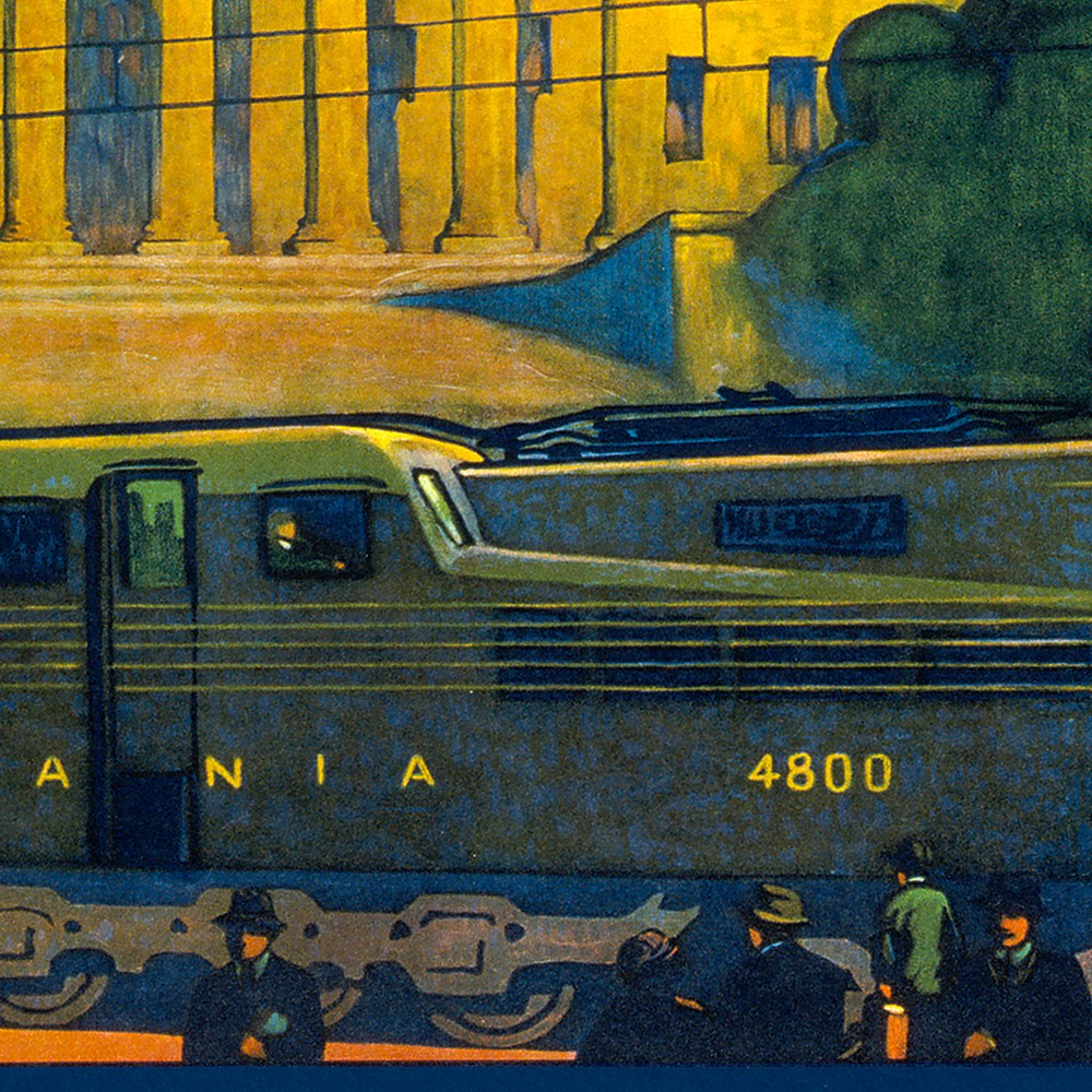 HomeRoots 24" x 36" Washington DC c1940s Vintage Travel Poster Wall Art
