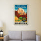 HomeRoots 24" x 36" Zion National Utah c1950s Vintage Travel Poster Wall Art