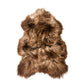 HomeRoots 24" x 36" x 1.5" Rusty Brisa Curly Single Sheepskin Area Rug