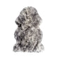 HomeRoots 24" x 36" x 1.5" Single Sheepskin Area Rug in Gradient Gray Finish