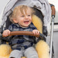 HomeRoots 24" x 36" x 2" Cozy Baby Medium Lambskin Play Rug in Cream Finish