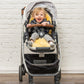 HomeRoots 24" x 36" x 2" Cozy Baby Medium Lambskin Play Rug in Cream Finish