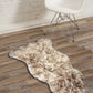 HomeRoots 24" x 36" x 2" New Zealand Single Sheepskin Rug With Gradient Chocolate Finish