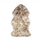 HomeRoots 24" x 36" x 2" New Zealand Single Sheepskin Rug With Gradient Chocolate Finish