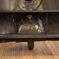 HomeRoots 24" x 36" x 65" Tuk Tuk Bar in Black and Gold Finish