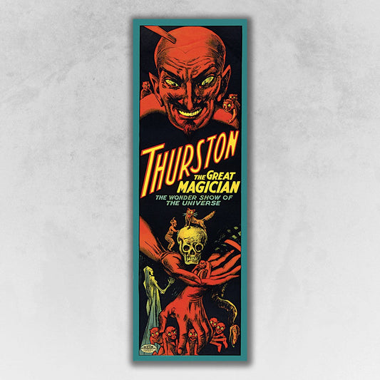 HomeRoots 24" x 72" Thurston The Great Wonder Show Vintage Magic Poster Wall Art