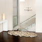 HomeRoots 24" x 72" x 2" Gradient Chocolate Double Sheepskin - Area Rug