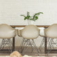 HomeRoots 24" x 72" x 2" Natural Double Sheepskin Area Rug