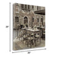 HomeRoots 25" Authentic Venetian Cafe Giclee Wrap Canvas Wall Art