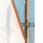 HomeRoots 25" Fun and Vibrant Sailboats Giclee Wrap Canvas Wall Art