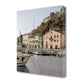 HomeRoots 25" Picturesque Tuscan Harbour Giclee Wrap Canvas Wall Art