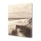 HomeRoots 25" Retro Vintage Sand Dunes Giclee Wrap Canvas Wall Art