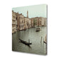 HomeRoots 25" Venetian Grand Canals with GondolaGiclee Wrap Canvas Wall Art.