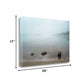 HomeRoots 26" Calming Water's Edge Giclee Wrap Canvas Wall Art