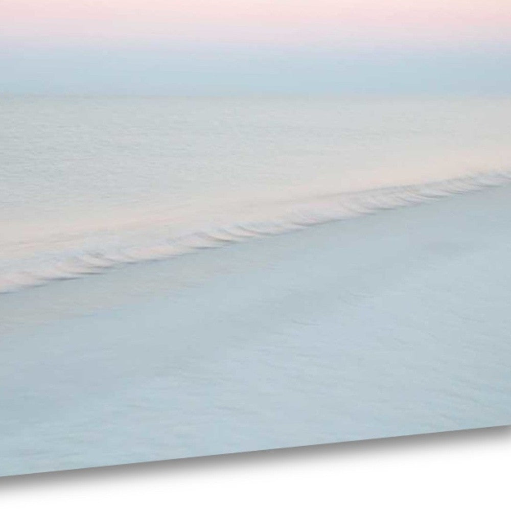 HomeRoots 26" Cotton Candy Beach Sky 2 Giclee Wrap Canvas Wall Art