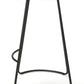 HomeRoots 26" Iron Backless Counter Height Bar Chair With Dark Brown And Black Finish