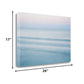 HomeRoots 26" Scenic Blue Waters Giclee Wrap Canvas Wall Art