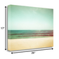 HomeRoots 26" Serene Bridge on a Lake Giclee Wrap Canvas Wall Art