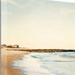 HomeRoots 26" Turquoise Backwash Beautiful Coastal Beach Giclee Wrap Canvas Wall Art