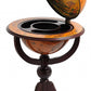 HomeRoots 26" x 26" x 45" Globe Bar 3 Legs