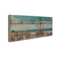 HomeRoots 27" Long Ocean Sand Dunes Wood Plank Wall Art