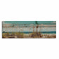 HomeRoots 27" Long Ocean Sand Dunes Wood Plank Wall Art
