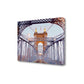 HomeRoots 27" Spellbinding Suspension Bridge Giclee Wrap Canvas Wall Art