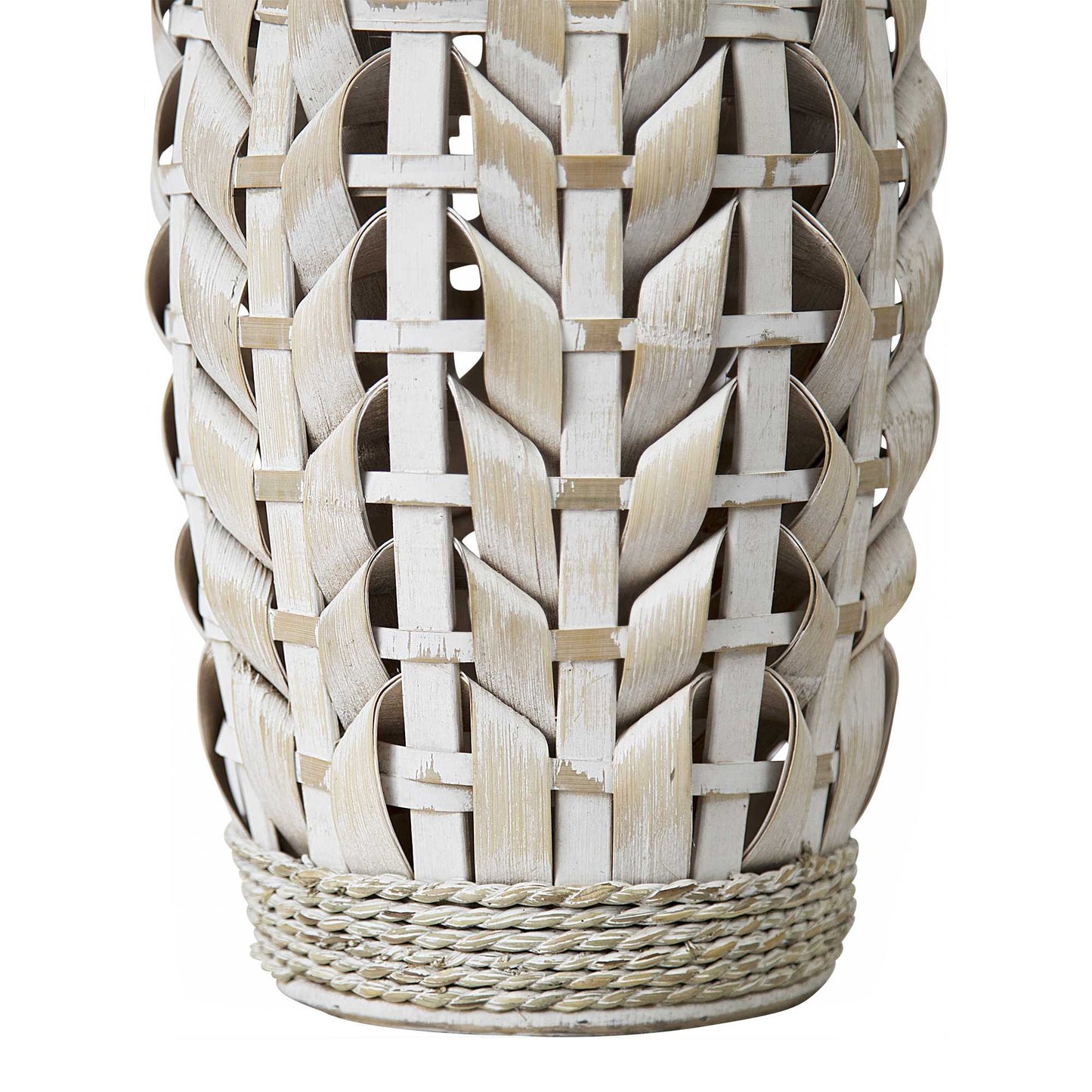 HomeRoots 27 Weaving Bamboo Vase