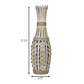 HomeRoots 27 Weaving Bamboo Vase