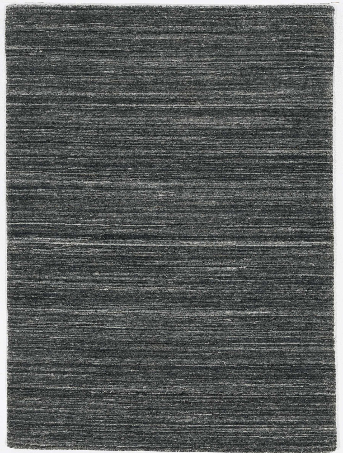 HomeRoots 27" x 96" Charcoal Pet Yarn Rug