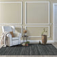 HomeRoots 27" x 96" Charcoal Pet Yarn Rug