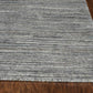 HomeRoots 27" x 96" Grey Pet Yarn Rug
