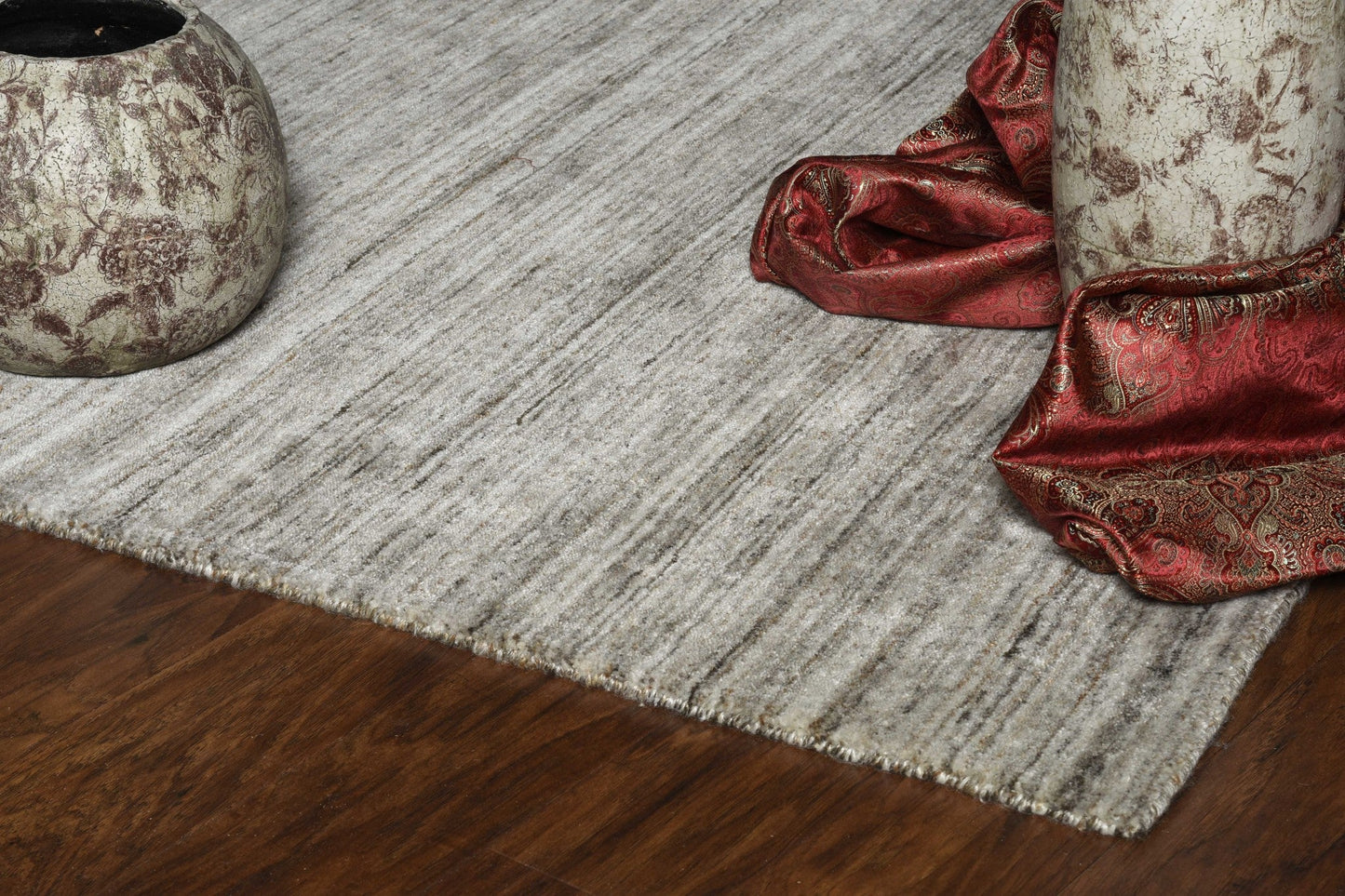 HomeRoots 27" x 96" Sand Pet Yarn Rug
