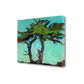 HomeRoots 28" Abstract Green Tree 2 Giclee Wrap Canvas Wall Art