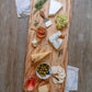 HomeRoots 28" Artisan Organic Natural Wood Anti Bacterial Cutting Board
