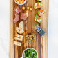 HomeRoots 28" Artisan Organic Natural Wood Anti Bacterial Cutting Board