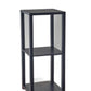 HomeRoots 28" Basic Book Case End Table in Black Finish